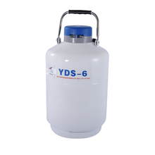 6L Aluminum Alloy Cryogenic Container Liquid Nitrogen Storage Container Liquid Nitrogen Tank YDS-6 Outside Diameter 305mm 2024 - buy cheap