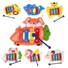 Kids Toy For Baby Boys Girls 2019 Hot Selling  Musical Educational Animal Developmental Music Bell Toy 4 Tones for Kids Baby 2024 - buy cheap