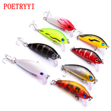 POETRYYI-SEÑUELOS DE Pesca DE Topwater piscardo, 50mm, 3,6g, cebo duro Artificial, Mini peces de Japón, Wobblers, Pesca de carpa, Crankbait, 30 2024 - compra barato