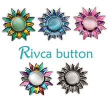 D00630 Rivca Rhinestone Snap Bracelet Button Snap Button for Button Bracelet Jewellery Hot Wholesale  2015 New 2024 - buy cheap