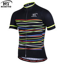 KIDITOKT Pro Quick-Dry Cycling Clothing Summer Cycling Jerseys Racing Bike Clothing Men Sportwears MTB Bicycle Clothes 2024 - buy cheap
