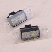 Dwcx 2 peças com 18 luzes de led para placa de licença, lâmpada traseira para audi a4 b5 1995 1996 1997 1998 1999 2000 2001 2024 - compre barato
