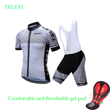 Summer short sleeve cycling jersey set Men's road bike clothing Pro team bicycle clothes Maillot mtb suit uniform skinsuit kit 2024 - buy cheap