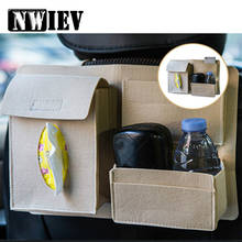 NWIEV автомобильная сумка для хранения на спинку сиденья подвесная многофункциональная коллекция для Jeep Ford Focus 2 3 Peugeot 307 206 VW Polo Golf 4 5 Touran 2024 - купить недорого