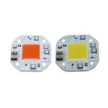 Módulo de reflector LED COB AC100-260V, 20w, 30w, 50w, lámpara de cuentas, espectro completo de blancos, frío y cálido, para cultivo de plantas, envío gratis, 5 uds. 2024 - compra barato