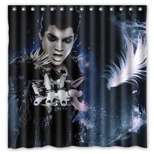 180x180cm Waterproof Bath Shower Curtain with Hooks Adam Lambert Bathroom Curtains  Rideau de douche Cortina de la ducha 2024 - buy cheap