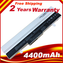 White 4400mAh Laptop Battery for Asus Eee PC EEEPC 1001HA 1001PX 1005 HA 1005H 1005P 1005PE 1101HA +free shipping 2024 - buy cheap