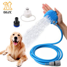 Dog Bathing Tool Cleaning Washing Bath Sprayers Massager Shower Tool Dog Grooming Brush Scrubber Sprayer Hand Massager 2024 - buy cheap