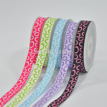 100yards 1"(25mm)Polka Dots Grosgrain Ribbon For DIY Crafts -Free Shipping 2024 - купить недорого