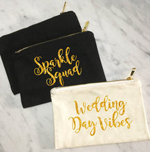 Bolsas para cosméticos de brillos personalizados, regalo único para boda, bolsa de fiesta nupcial, bolsos de mano 2024 - compra barato