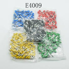 E4009 Tube insulating terminals 4MM2  Cable Wire Connector Insulated Insulating Crimp Terminal Connector 100PCS/Pack 2024 - buy cheap