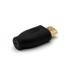 Convertidor de adaptador de enchufe hembra tipo D, estándar Universal, compatible con HDMI tipo A Micro HDMI 2024 - compra barato