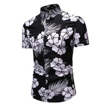 New 2021 Summer Mens Multi Color Lump Chest Pocket Short Sleeve Round Hem Loose Shirts Blouse high quality Camisa Masculina 2024 - buy cheap