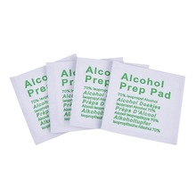 100pcs/Box Professional Alcohol Swabs Pads Wet Wipes 70% Isopropyl First Aid Home Skin Cleanser Sterilization Wholesale 2024 - buy cheap