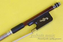 1 pcs   brazilwood    Cello Bow     ebony   flower   f rog Pattern 4/4 New 68+2# 2024 - buy cheap