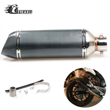 Escapamento 36-51mm para motocicletas, para a maioria dos modelos de moto, scooter, atv e kawasaki ninja 2024 - compre barato