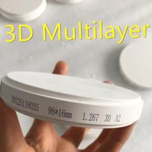 OD98X16/14mm Dental Zirconia Block 3D Multilayer Zirconia Materials For All-Ceramic Dental Restorations 2024 - buy cheap
