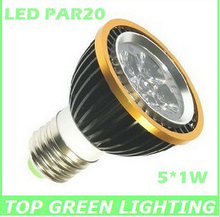 Par20 110 В светодиодная лампада с регулируемой яркостью 5 Вт E27 220 В лампа luz de LED для потолочного светильника 4000 к Бесплатная доставка 10 шт./лот 2024 - купить недорого