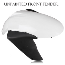 For Kawasaki Ninja ZX-6R 2005 Motorcycel Unpainted White Front Wheel Fender Mudguard Splash Extender Fairing Cover 2024 - buy cheap