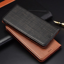Hechos a mano de cuero genuino Flip caso para Meizu Meilan Note 5 6 / Meizu M5 M6 nota magnético bolso de funda de teléfono 2024 - compra barato