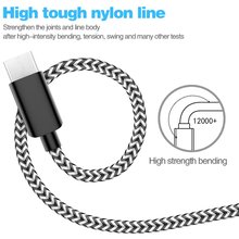 1M USB type c Cable 2A Charge USB Cable USB-C for honor V20 10 9 Letv LeEco Le Pro 3/Le 2 X520/Le Max2 2024 - buy cheap