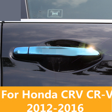 For Honda CRV CR-V 2012-2016 shape outside door handle cover door bowl frame trim sticker accessories door bowl Stainless Steel 2024 - buy cheap