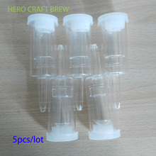 3-1 Beer Brewing Air lock With High Quality Cap Home Brew Ferment 2024 - buy cheap