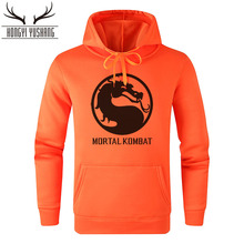 2018 Mortal Kombat Hoodies Men Game MK Dragon Printed Sweatshirts Homme Harajuku Hoodie Male Pullover Cool Hombre Sudadera W10 2024 - buy cheap