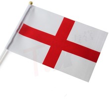 Bandeiras pequena balançando bandeira, 14*21 cm inglês sinal de mão 2024 - compre barato
