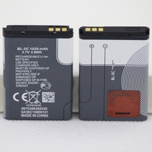 20X1020 mah BL 5C батарея телефона для Nokia 1110 1100 1208 1200 3110 1280 1600 2600 2700 3100 5130 6230 6230i батарея 2024 - купить недорого