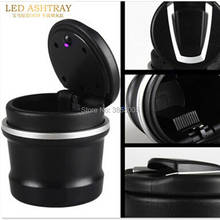 2018 Latest car styling ashtray with led light accessories for chevrolet cruze megane 4 audi q7 passat b8 citroen ds3 opel astra 2024 - buy cheap