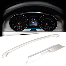 2pcs/set Stainless Steel Dashboard Decoration For Volkswagen VW Golf 7 VII MK7 2013 2014 Car Styling 2024 - buy cheap