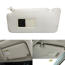 Car Interior Front Left / Right Sun Visor Panel Sunvisor with Makeup Mirror For Nissan Tiida 2005 2006 2007 2008 2009 2010 2024 - buy cheap