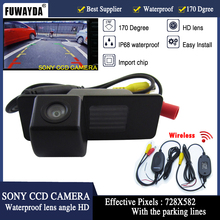 FUWAYDA-Kit de cámara de marcha atrás para coche, kit de cámara trasera inalámbrica SONY CCD para Chevrolet Aveo Trailblazer Opel Mokka Cadillas SRX CTS, resistente al agua 2024 - compra barato