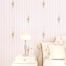 Beibehang 3d papel pintado dormitorio caliente romántico no tejida vertical papel de fondo de sala papeles tapiz decoración del hogar tapety 2024 - compra barato