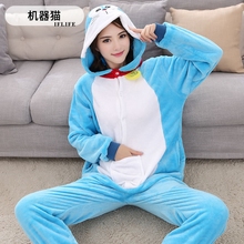 Doraemon-mono Kigurumi de una pieza para mujer, disfraz de Animal, disfraz de Anime suave, traje de invierno 2024 - compra barato