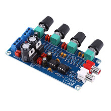 NE5532 HIFI Preamp Preamplifier Board 2 Channel 4 Tune Types OP-AMP Volume Tone EQ Control Board Module Mayitr 2024 - buy cheap