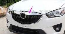 Chrome front Racing Grill cover trim For 2012 2013 2013 2014 2015 for Mazda CX-5 2024 - buy cheap