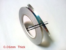Promotion! 2PCS 5mm* 40 meters *0.06mm Adhesive Aluminum Foil Tape for Radiation-Resistant EMI Shielding *FREE SHIPPING* 2024 - buy cheap