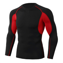 Camiseta de compresión para hombre, ropa ajustada de secado rápido para correr, trotar, entrenamiento, gimnasio 2024 - compra barato