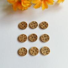 120pcs 13mm Coconut Buttons Laser engraving pattern Buttons 2-Hole Buttons For craft Scrapbooking accessories 2024 - buy cheap