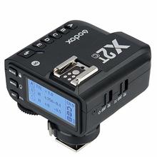 Беспроводной триггер для вспышки Godox X2T 2,4G передатчик TTL 1/8000s для камеры Nikon Canon Sony Fuji DSLR для Godox TT685 V1 2024 - купить недорого