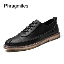 Fragmitas zapatos negros de negocios para hombre 2019 verano nueva llegada zapatos casuales moda de talla grande Oxfords hombres cómodos zapatillas 2024 - compra barato