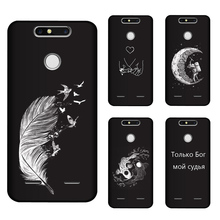 TPU Silicone macio 5.0 polegada Para Lâmina ZTE V8 Mini Caso Pintura Capa Casos Matte Para ZTE V8 Mini Funda 2024 - compre barato