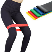 2019 New Yoga Belts Resistance Band Loop Set of 5 Exercise Workout Cross Fitness Yoga Booty Band 2024 - buy cheap