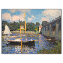 Grande pintura de diamante de claude monet, "prata", 5d, faça você mesmo, quadrado, redondo, bordado, imagem de strass 2024 - compre barato