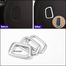 3Pcs For BMW 5 Series G30 2018 High Quality ABS Chrome Car Stying Seat Interior Headrest Adjust Button Cover Trim 2024 - buy cheap