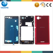 Original Full Housing Cover For Sony Xperia L S36h C2105 Front Bezel+Frame+Middle Housing Battery Door+Button+ Tools 3 Colors 2024 - buy cheap