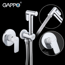 Gappo смеситель для биде, латунный смеситель для душа, биде, туалетный опрыскиватель для биде, смеситель для туалетной мойки, мусульманский душ ducha higienica G7248 2024 - купить недорого