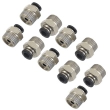 10Pcs 3/8" BSPT Male Thread to 6mm tube Push In Joint Pneumatic Connector Quick Fittings 2024 - buy cheap